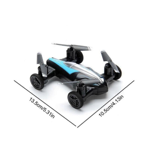 (Blue) Remote Control Flying Car Air-ground Dual Mode Toys 1