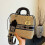 One-shoulder straw crossbody versatile handbag 6