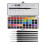 Watercolor Paint Set 50 Colors Iron Box Packaging 5