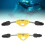 Scuba Diving Stainless Steel Spring Fin Strap with 11