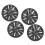 4pcs Hubcaps Wheel Rim Cover Hubcaps Replacement 7