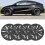 4pcs Hubcaps Wheel Rim Cover Hubcaps Replacement 11