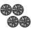 4pcs Hubcaps Wheel Rim Cover Hubcaps Replacement 3