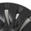 4 Pcs 19 Inch Wheel Hub Cap Matte Black Automobile 15
