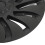 4 Pcs 19 Inch Wheel Hub Cap Matte Black Automobile 13