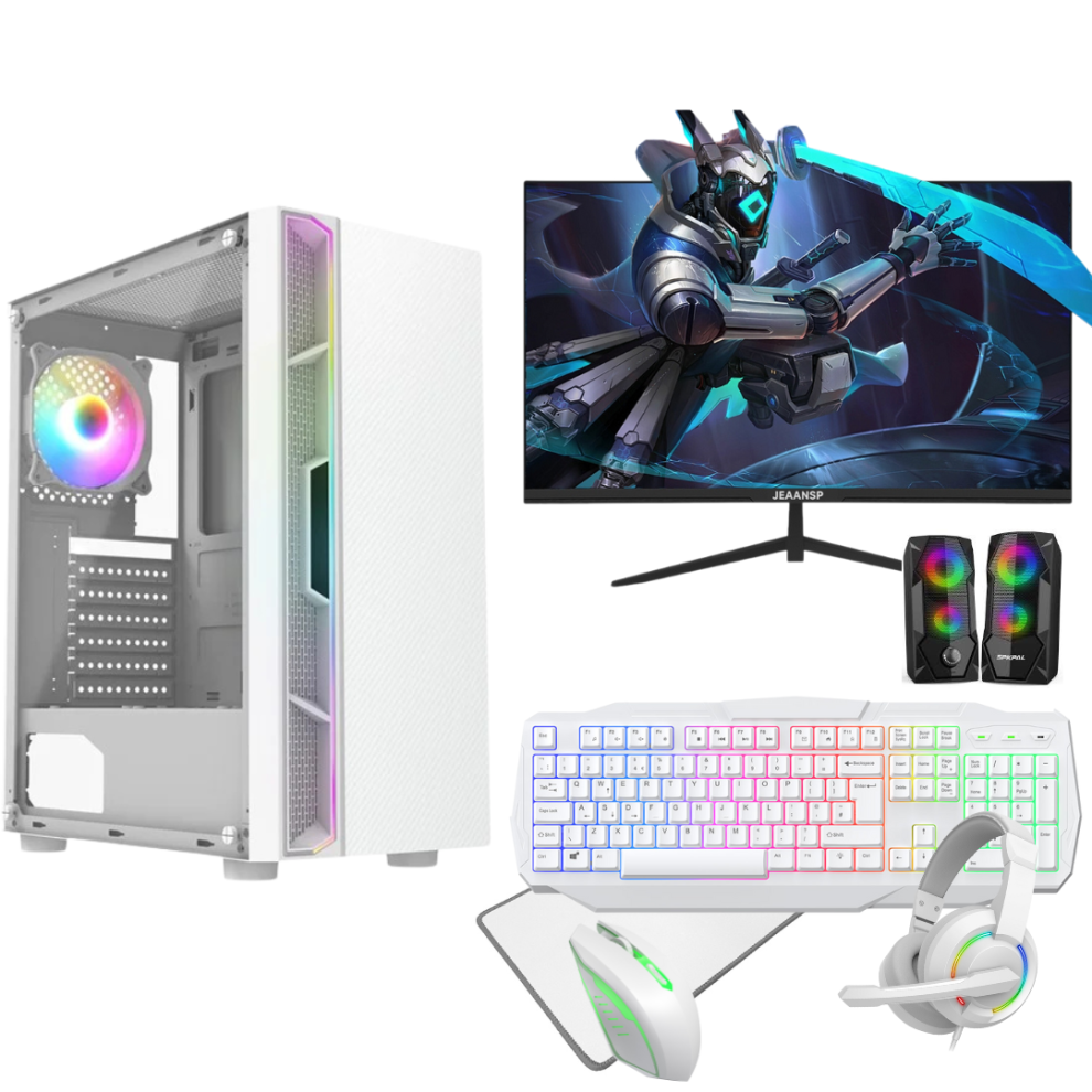 Ezztech 22''Fast Gaming Bundle Core I7 16Gb Ram 1Tb& 128Gb Ssd 4Gb Gt730