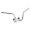 22mm Motorcycle Splitter Handle Bar Stainless 9
