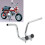 22mm Motorcycle Splitter Handle Bar Stainless 11