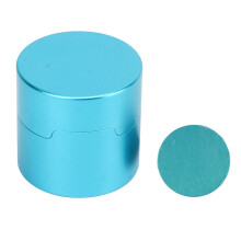 Billiard Chalk Case Round Aluminum Alloy Pool Cue