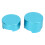 Billiard Chalk Case Round Aluminum Alloy Pool Cue 10