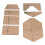 7Pcs Card Package Acrylic Template Accurate 6