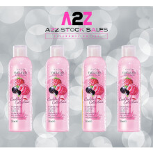 (Raspberry & Cassis) 4x Avon Naturals Body Care Body Lotions 200ml Each