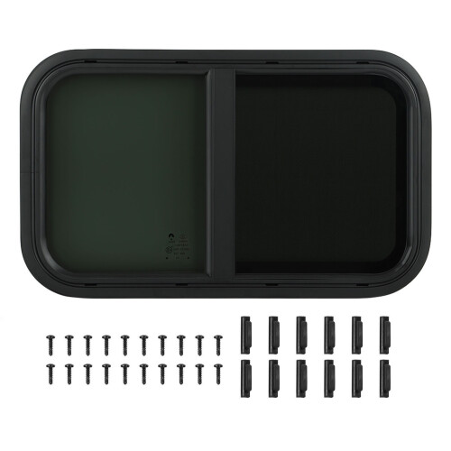 Push Pull Window with Removable Insect Net Rounded