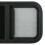 Push Pull Window with Removable Insect Net Rounded 15