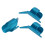 3Pcs Finger Protection Thimble Tapered Shape Safe 10