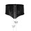 Black Corset Belt Unique Design Vintage Style PU 1