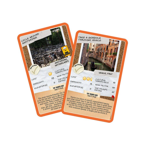 Top Trumps Back Packers' Bucket List Top Trumps Card Game 1