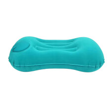 Inflatable Pillow Camping Travel Pillows Flocked