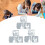 9pcs Christmas Stencils DIY Making Safe Cute 11