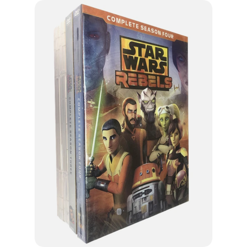 Star Wars Rebels Complete Series Seasons 1-4 (DVD 14-Disc Box Set)