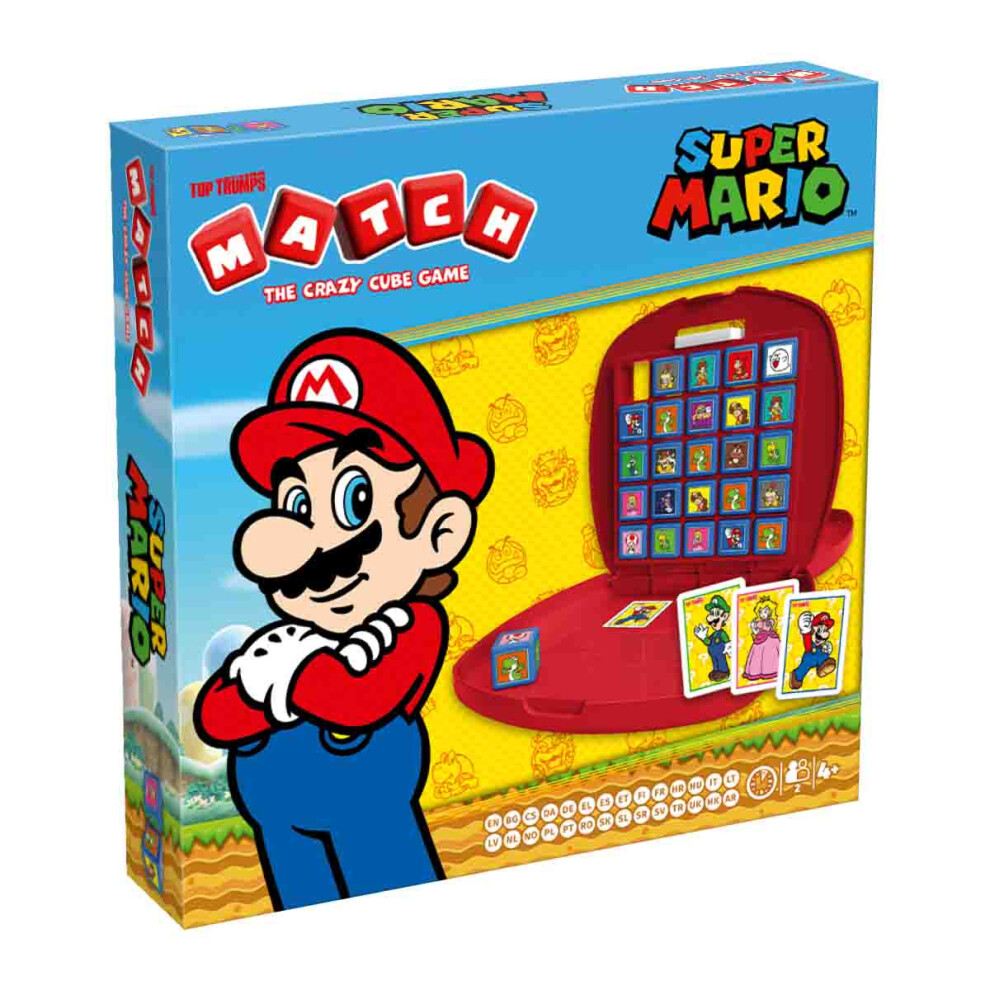 Top Trumps Super Mario Match - The Crazy Cube Game