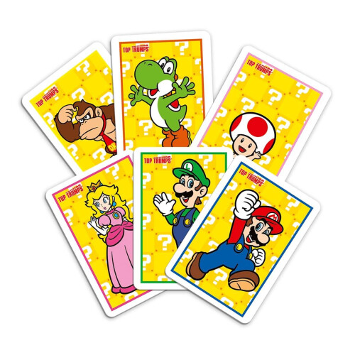 Top Trumps Super Mario Top Trumps Match - The Crazy Cube Game - Board Game 1