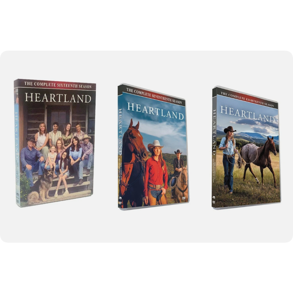 Heartland: The Complete Seasons 16+17+18 (DVD, 9-Disc Box Set)