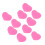 10 PCS Tennis Racket Vibration Dampener Heart 6