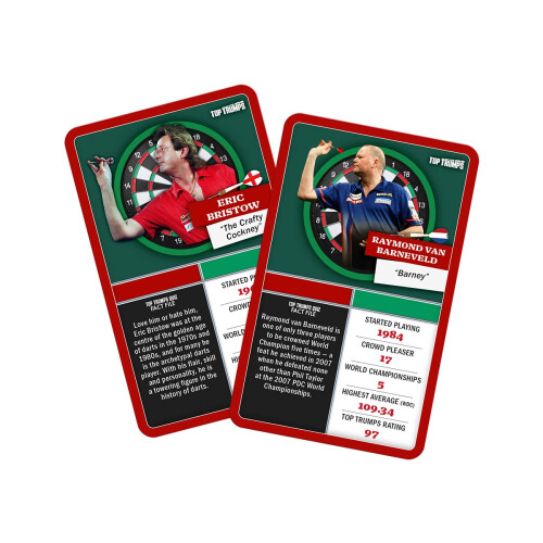 Top Trumps Darts Greats Version 2 Top Trumps Card Game 2