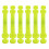 6 Pcs Tennis Racket Vibration Dampeners Long 7