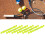 6 Pcs Tennis Racket Vibration Dampeners Long 12