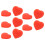 10 PCS Tennis Racket Vibration Dampener Heart 5