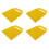 4PCS RV Jack Pad Prevent Jacks Sinking Anti Slip 8