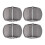 4PCS Caravan Jack Pads Load Dispersion Rust Proof 3