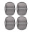 4PCS Caravan Jack Pads Load Dispersion Rust Proof 2