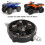 Winch Motor Cover Assembly for 2000-4500lb ATV/UTV, Copper & Iron, 80mm Diameter 4