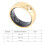 Modell 18 Aluminium-Smart-Ring 18mAh Größe 18 2