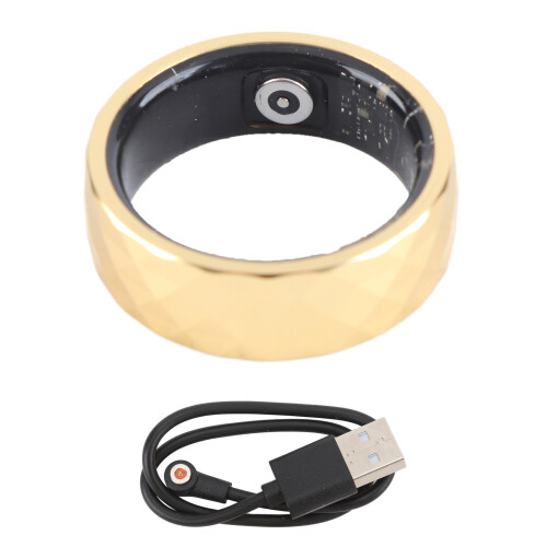 Bague intelligente 18 mAh alliage d'aluminium Taille 20 argent 2