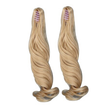 2 pelucas para muñecas ball-jointed, rizadas, 25 cm, rosa durazno