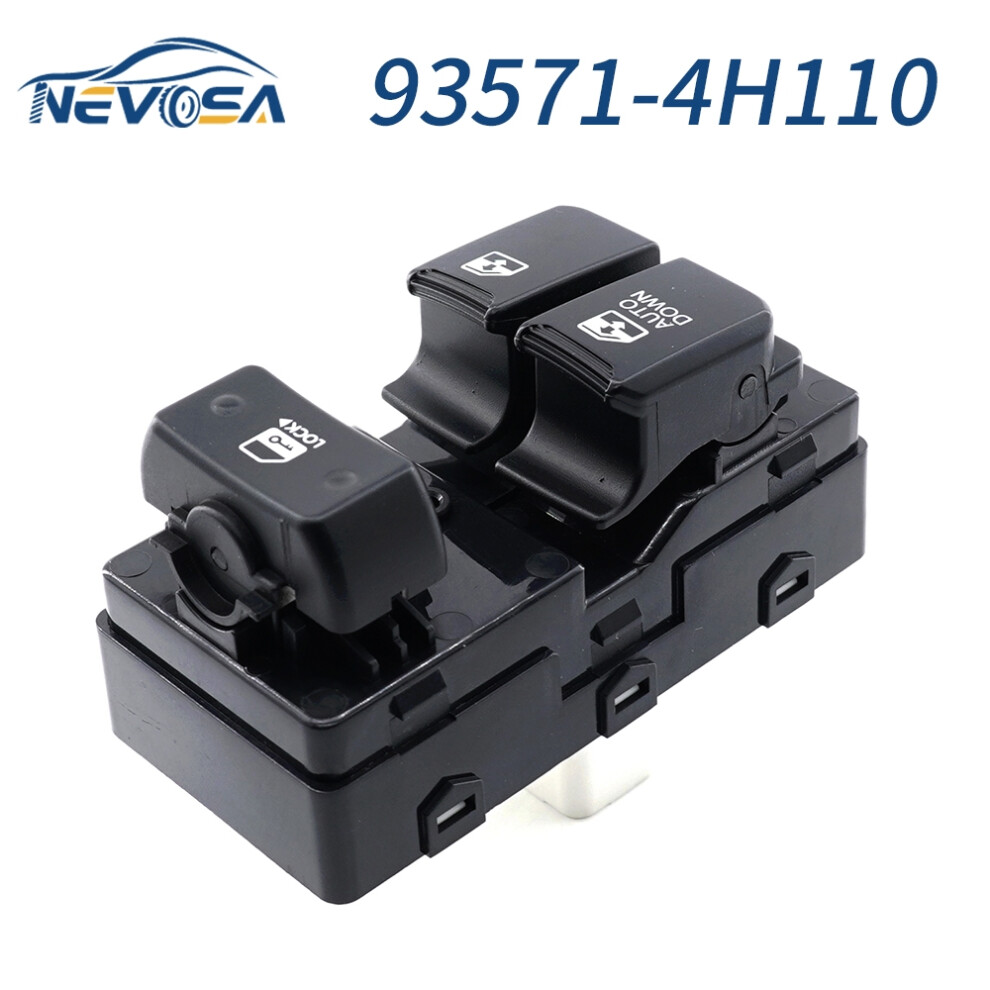 (93571-4H110) Nevosa For 2007-2016 Hyundai H1 Starex I800 Grand Imax 93571-4H110 Lhd Auto Power Window Switch Control Regulator 93570-4H000wk 6935158948895