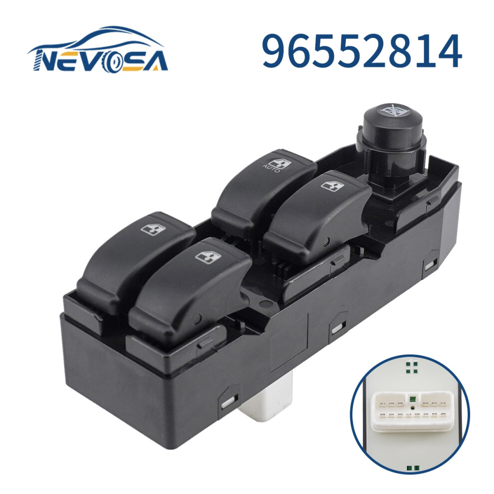 (96552814) Nevosa High Quality For Chevrolet Optra Lacetti 96552814 Auto New Front Left Window Lifter Switch Lhd Car Parts Accessories 6935158949021