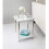 Norsk 2 Shelf Table Stainless Steel Legs 1