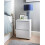 Norsk Glossly White 2 Drawer 38x36x51Cm 1