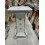 Venetian Mirrored Standing Table White 34x63Cm 1