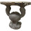 Bling Ceramic Stitch Silver Table 60x50Cm 2