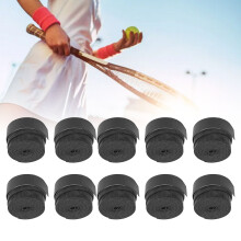 25PCs Tennisplätze Racket Grip Tape Slip Resistant Super Absorbent Sweat Badminton Racket Overgrips für Angeln Rods Squash Racket Schwarz