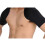 (M, Black) Double Shoulder Support Brace Injury Arthritis Strap Pain Relief 2