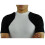 (M, Black) Double Shoulder Support Brace Injury Arthritis Strap Pain Relief 1