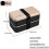 (Black) Bento Bento Box Snack Bento Box Bundle Divider Japanese Style Bento Box With Spoon And Fork 3