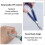 Pack Of 3 Loop Scissors Self-opening Afety Scissors for Children And Adults 5